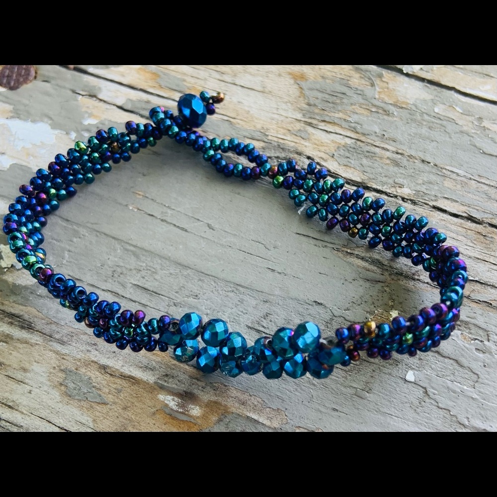 Infinity Blue BRACELET - Picture 2 of 2